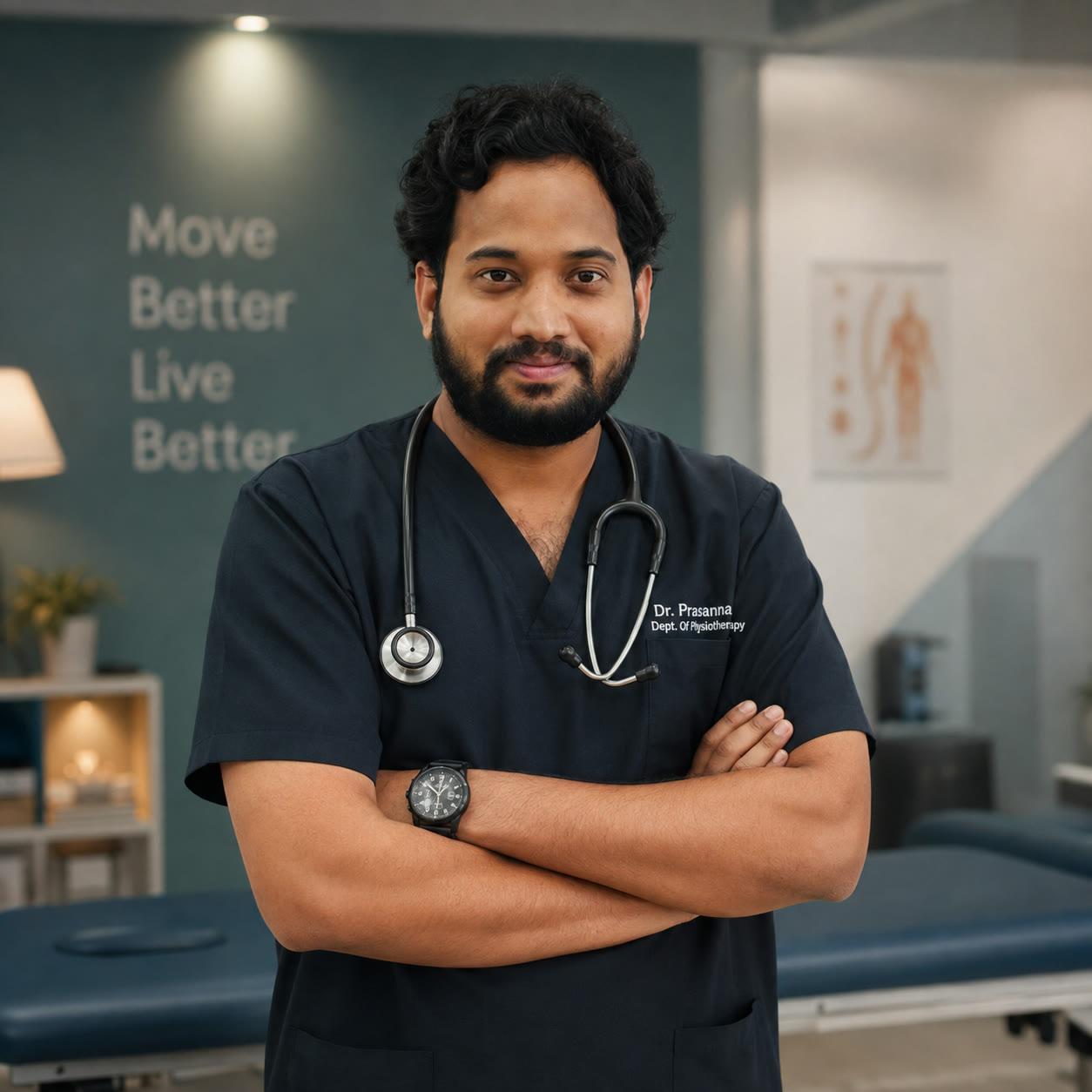 Dr. Prasanna Kumar Banala, orthopedic specialist at Dr. Prasanna Kumar Physio Care