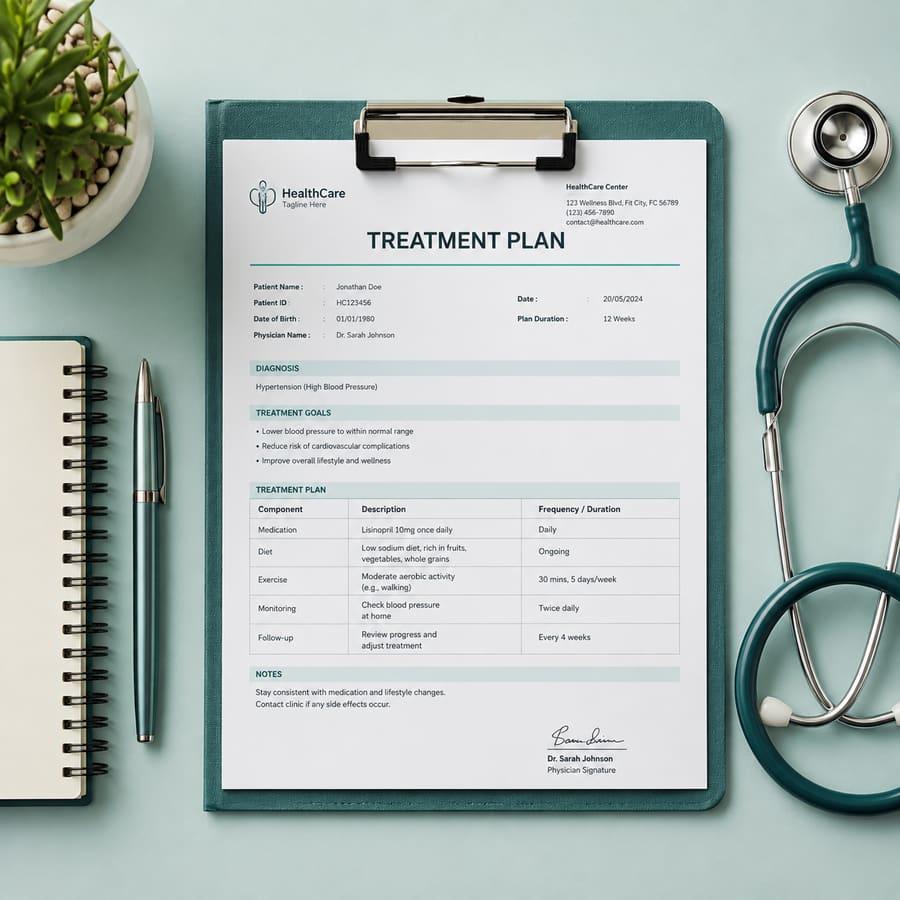Personalized Treatment Plan